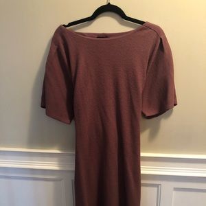 Express shift dress with tie.